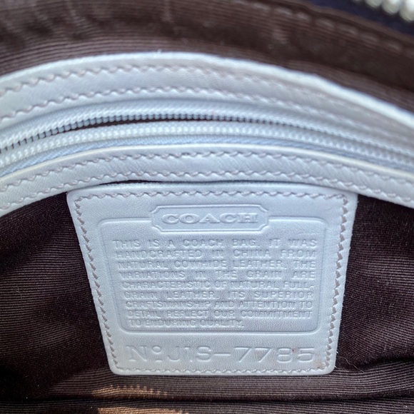 SOLD: COACH Leather Shoulder Bag - Picture 7 of 8